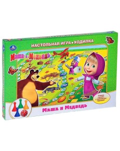 Настольная игра «Маша и Медведь», 2-4 игрока, 3+ Умные игры