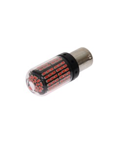 Автомобильная лампа, светодиодная, P21W 1156, 144 SMD, 12 В, CanBus, свет красный Cartage