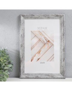 Фоторамка пластик "МИРАМ" 20х30 см, 642623-8, (пластиковый экран) Miram