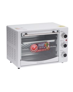 Мини-печь GT20-W-CONV, 1380 Вт, 20 л, 70-230 °C, конвекция, таймер, белая Energy