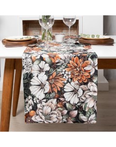 Дорожка на стол Meadow flower 40×146 см, 100% хлопок, саржа 190 г/м² Этель