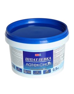 Шпатлёвка латексная, 0,9 кг Brozex