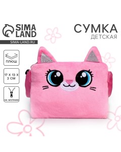 Сумка детская «Плюшевый котик», 17х13х3 см Milo toys