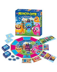 Настольная игра «Монстр — Сити», 2-4 игрока, 5+ Русский стиль