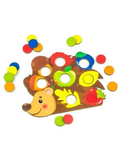 Мозаика «Ёжик и сова» Woodland toys