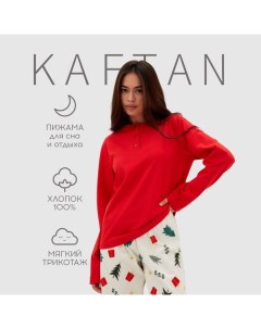 Пижама женская Christmas tree, размер 40-42 Kaftan