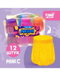 Лизун - слайм «Это весело!» в бочонке, МИКС Funny toys