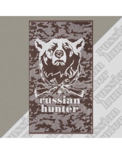 Полотенце махровое "Russian hunter" 50х90см, 100% хлопок, 420гр/м2 Этель