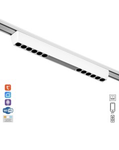 Светильник трековый SLIM "Линия трек33" LED 18Вт 3000K-6000К 48V CRI90 белый 3,2х3,8х33,8см  990943 Bayerlux