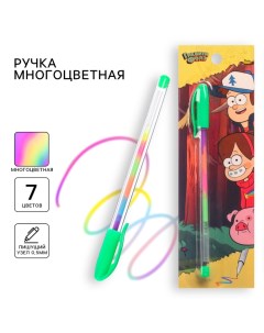 Ручка шариковая, многоцветная, Гравити Фолз Disney