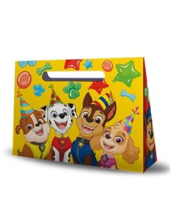 Пакет-коробка, подарочная упаковка, 40х30х12 см, Щенячий патруль Paw patrol