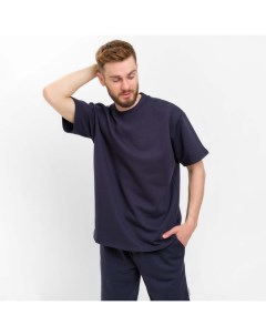 Футболка мужская Men's casual размер 48, синий Mist