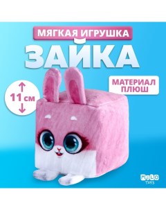 Мягкая игрушка кубик "Зайка" Milo toys