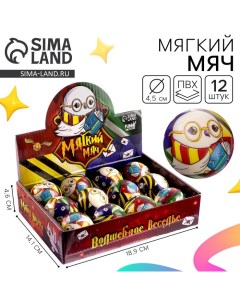 Мяч детский мягкий «Волшебное веселье» 4,5 см, в шоубоксе Funny toys