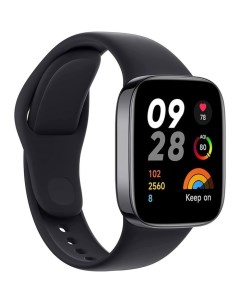 Смарт-часы Redmi Watch 3 Active, 1.83", TFT, сенсор, GPS, замер SpO2,289 мАч, черные Xiaomi