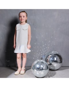 Сарафан для девочки, :Party Dress, цвет белый, рост 110 см Minaku