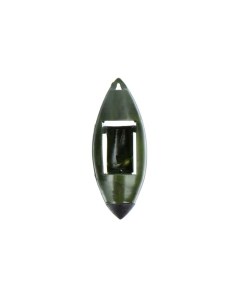 Груз-кормушка пластиковая PL CAMO BULLET WINDOW M, цвет камо, 100 г, 35 мл X-feeder