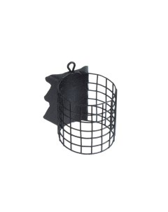 Груз-кормушка металлическая ME ALLIGATOR M GRID, цвет Matt Black, 80 г, 35 мл X-feeder