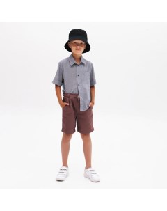 Шорты для мальчика : Casual collection KIDS, цвет шоколадный, рост 104 см Minaku