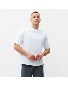 Футболка мужская из органического хлопка OVERSIZE FIT: цвет белый, р-р 54 Minaku