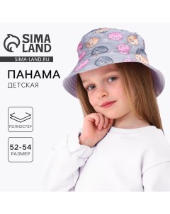 Панама детская для девочки «Котята», р-р 52-54 Overhat kids