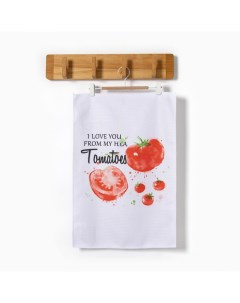 Полотенце Tomato 40х60±3см, 100% пэ, микрофибра Доляна