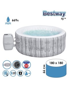 SPA-бассейн Fiji AirJet, 180×66 см, гидромассаж, 60085 Bestway