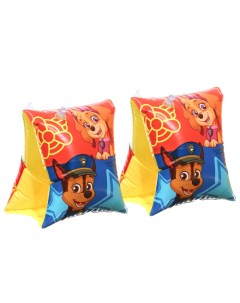 Нарукавники, детские, для плавания 20х16 см, цвет жёлтый Paw patrol