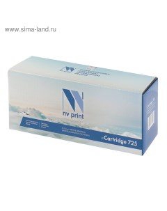 Картридж 725 для Canon i-SENSYS LBP6000/LBP6020/LBP6030/MF3010 (1600k), черный Nv print