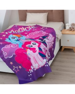 Плед "My Little Pony" 1,5 сп, 140х210 см, 100% п/э Hasbro