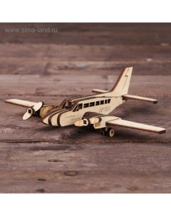 Деревянный конструктор. Cборная модель «Самолёт. CESSNA» Altair