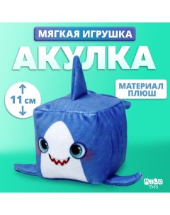 Мягкая игрушка кубик "Акула" Milo toys