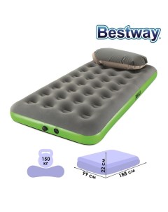 Матрас надувной Roll & Relax, 188 х 99 х 22 см, 67619 Bestway