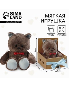 Мягкая игрушка «Именинник Marti», котик, 25 см Milo toys