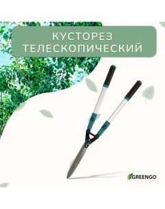 Кусторез, 31−44,5" (79−113 см), телескопический, с металлическими ручками Greengo