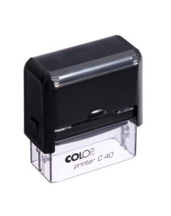 Оснастка для штампа автоматическая Printer Сompact 40, 23 x 59 мм, корпус чёрный Colop