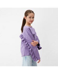 Свитшот для девочки : Casual Collection KIDS, цвет сиреневый, рост 146 см Minaku