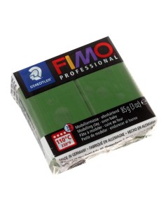 Пластика - полимерная глина, 85 г, Professional, зелёный лист Fimo