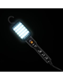 Светильник переносной светодиодный с выключателем, 12 Вт, 25LED, 5 м, черный Luazon lighting