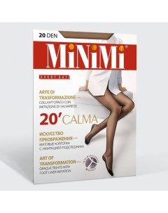 Колготки женские CALMA 20 den 3D, цвет загар (daino), размер 5 (XL) Minimi