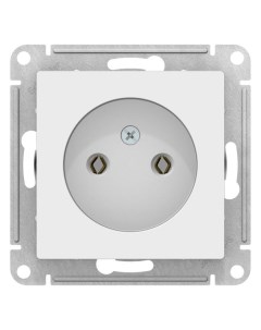 Розетка SE ATLASDESIGN, 16 А, 250 В, встраиваемая, без з/к, IP20, белая, ATN000141 Schneider electric