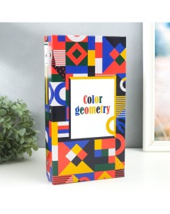 Фотоальбом на 300 фото 10х15 см "Color geometry" 33,5х17,5х5 см Keep memories