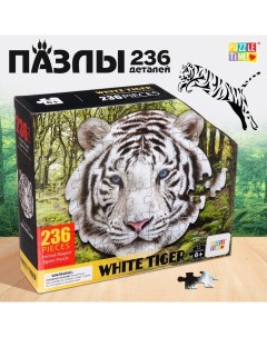 Фигурный пазл «Бенгальский тигр», 236 деталей Puzzle time