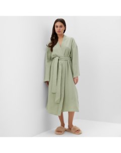 Халат женский Basic р.48-50, зеленый Kaftan