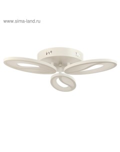 Люстра 5327/3 LED 50Вт белый 46x11x46 см Галлоп