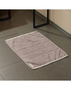 Коврик махровый SL HOME: Lines "Софт Мист" 50х70 см, 100% хлопок, 750 г/м2 Sima-land home