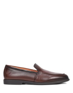 Лоферы кожаные Santoni