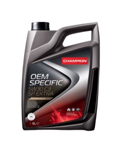 Моторное масло OEM Specific 5W-30 C3 SP Extra 5л Champion