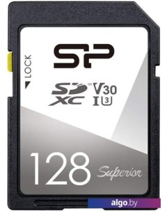 Карта памяти Superior SDXC SP128GBSDXCV3V10 64GB Silicon power