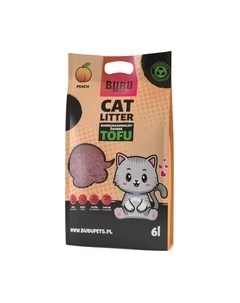 Наполнитель для туалета Tofu Peach Bubu pets